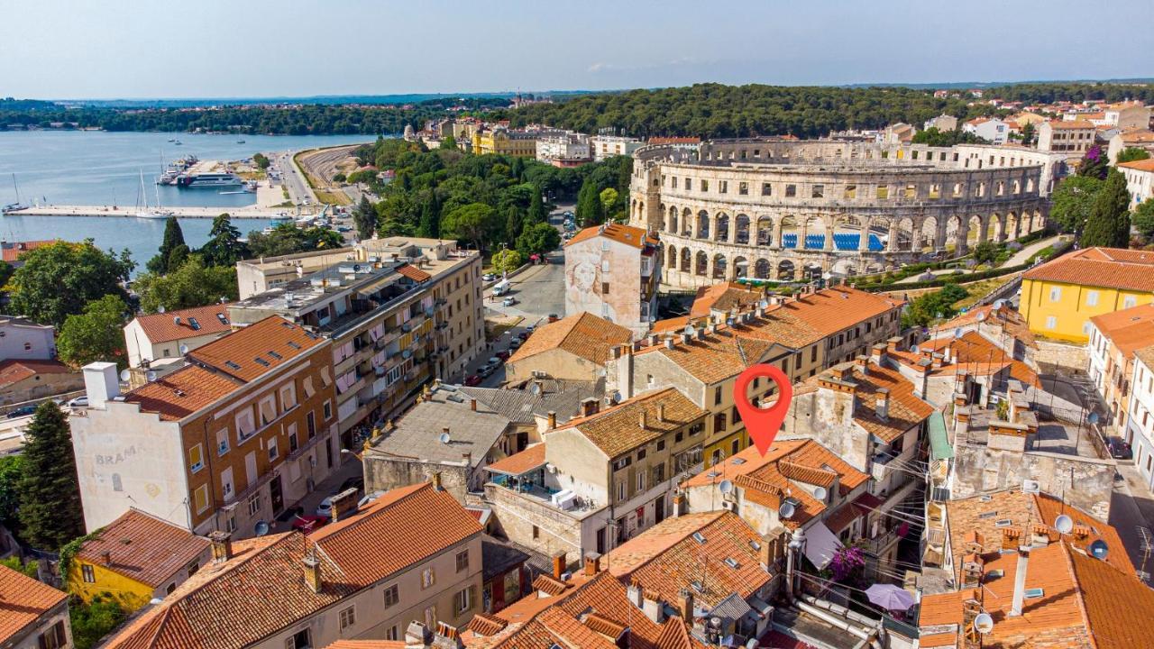 Oasis Apartment Pula Dış mekan fotoğraf